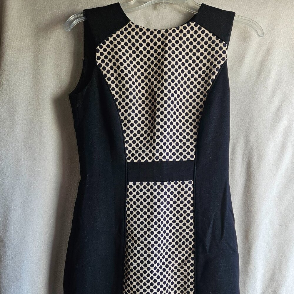 Studio Tahari-Levine Dress Size 2 Black and Beige